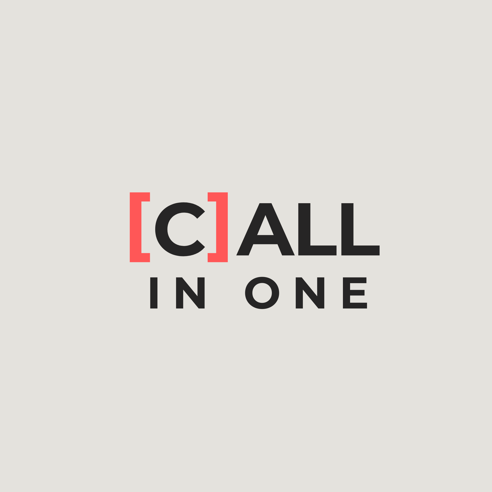 CALL IN ONE Logo